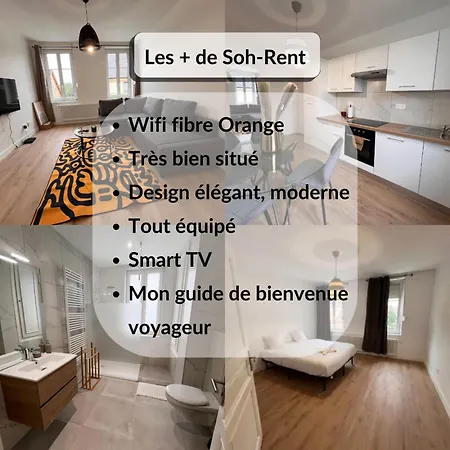 Soh Rent 2 Pieces - 2 - Tv - Wifi Apartment Schiltigheim